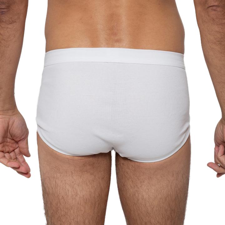 Produktbild Ammann 4er Pack Organic Cotton Feinripp Slip / Unterhose mit Eingriff (M, 4er Pack)