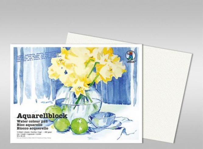 Actual product image Ursus Watercolor blocks (200 g/m², 10 x)
