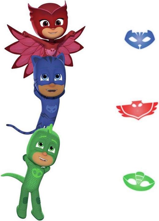 Produktbild PJ Masks Superhelden - Maxi Sticker (58 x 24 cm)