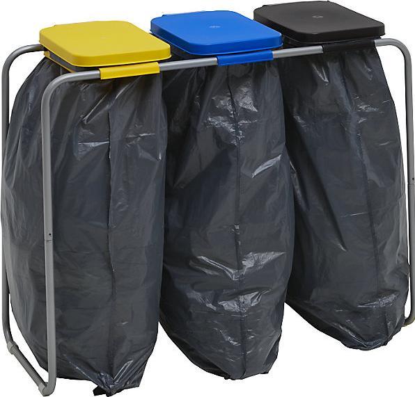 Actual product image eurokraft basic recyclables collector (120 l)