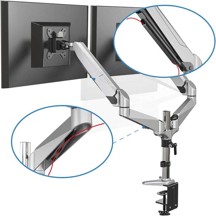 Actual product image Digitus Dual LED/LCD table mount (Table, 27", 8 kg)