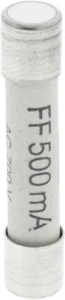 Produktbild RS PRO Feinsicherung HBC FF 0,5 A 6,3 x 32 mm (0.50 A)