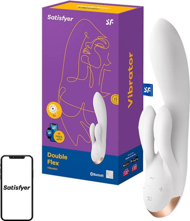 Produktbild Satisfyer Double Flex Rabbit Vibrator