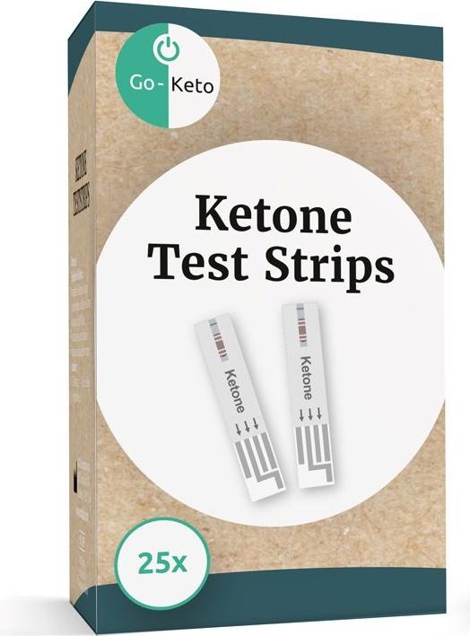 Go-Keto Bandelettes de test cétone (Bandelette réactive)