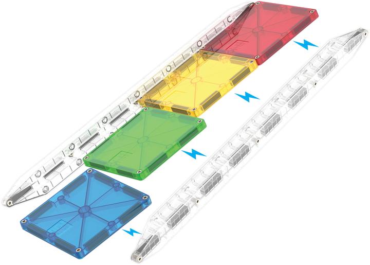 Produktbild Magna-Tiles ® Rail Racers - 33 Teile