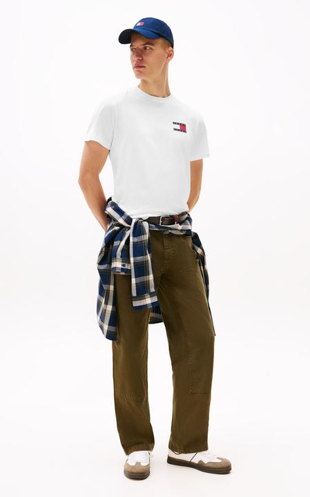 Actual product image Tommy Jeans Tjm Slim Essential Flag Tee Ext (M)