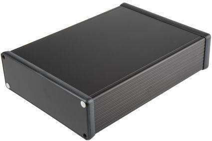 Produktbild Hammond Extruded aluminium enclosure, black (Gehäuse)