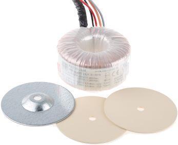 Actual product image Block Toroidal Transformer 2x24V 50VA