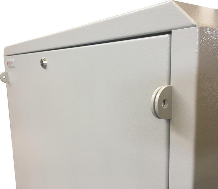 Actual product image Techly Wall-Mounted Security Cabinet For 19-Inch Notebook