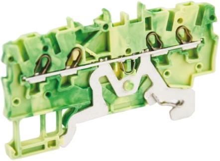 Produktbild Wago 4x1mm through terminal grn/yel