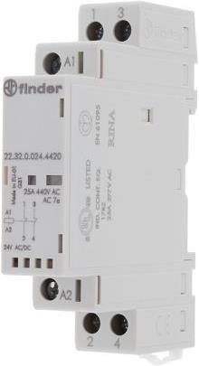 Produktbild Finder Modular contactor 2NC 25A 24V ac/dc