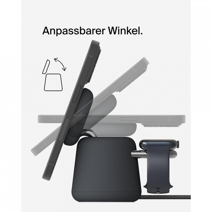 Productafbeelding Belkin BoostCharge Pro 2-in-1 Qi2 oplaadstation (15 W)