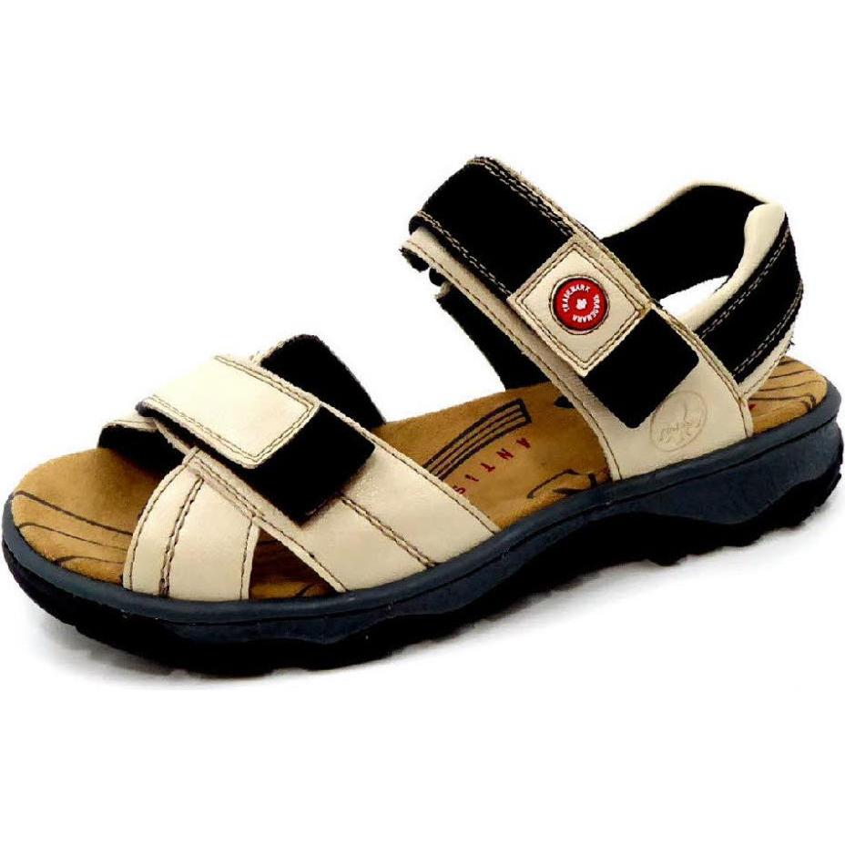Rieker, Damen, Sandalen, 68851 80, Weiss, (40)