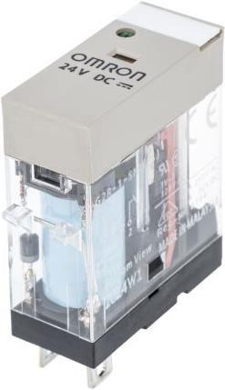 Produktbild Omron Industrial Automation Plug-in Relay with LED, 5 pin, SPDT, 10A