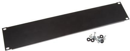 Produktbild RS PRO Steel 2U Blanking panel 19", RAL9005
