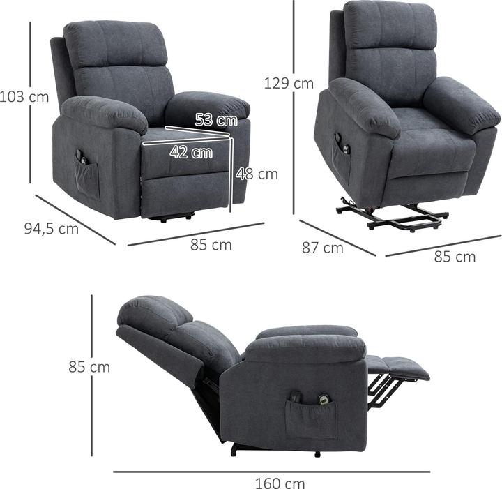 Actual product image Jamb Armchair with stand-up aid