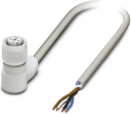 Produktbild Phoenix Contact Sensor cable,4W,Grey,Skt,angledM12,5m