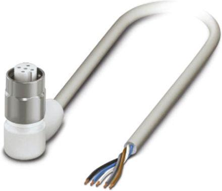 Produktbild Phoenix Contact Sensor cable,5W,Grey,Skt,angledM12,5m