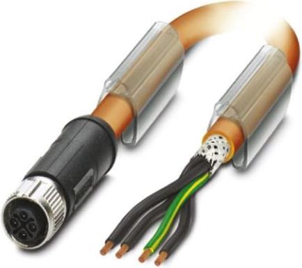Produktbild Phoenix Contact M12 SAC cable, S-encoded, 3-pos. + PE