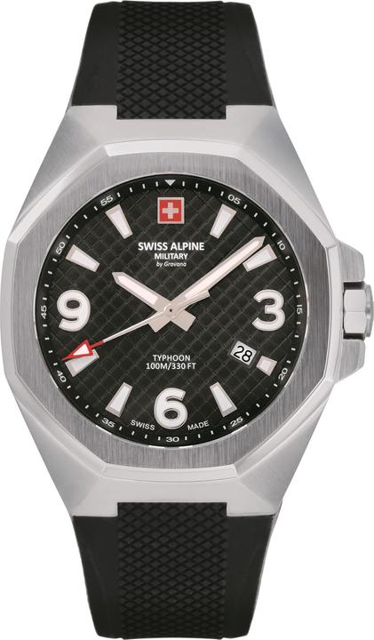 Immagine prodotto Swiss Alpine Military Collezione TYPHOON - Orologio al quarzo di produzione svizzera (Fatto in Svizzera)
