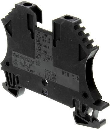 Produktbild Weidmüller Reihenklemme WDU 2,5 schwarz