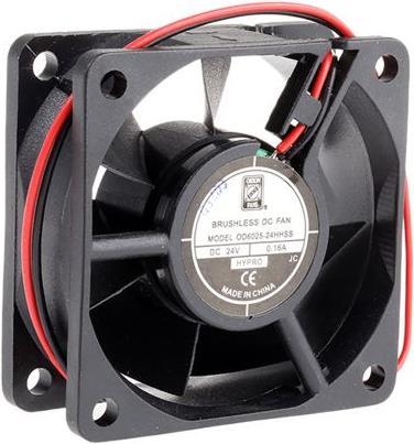 Produktbild RS PRO DC sealed sleeve fan,60mm 24V high speed (60 mm)