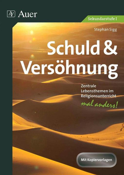 Produktbild Schuld und Versöhnung (Deutsch, Stephan Sigg, 2023)
