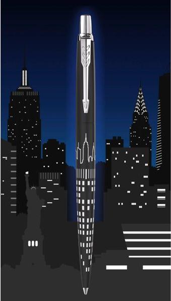 Produktbild Parker Pen Parker Jotter SE New York City Kugelschreiber M (Schwarz, 1 x)