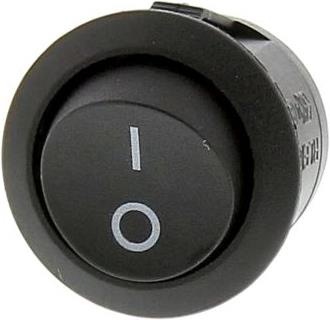 Image du produit Rs Pro Switch rocker black round SPST I/O