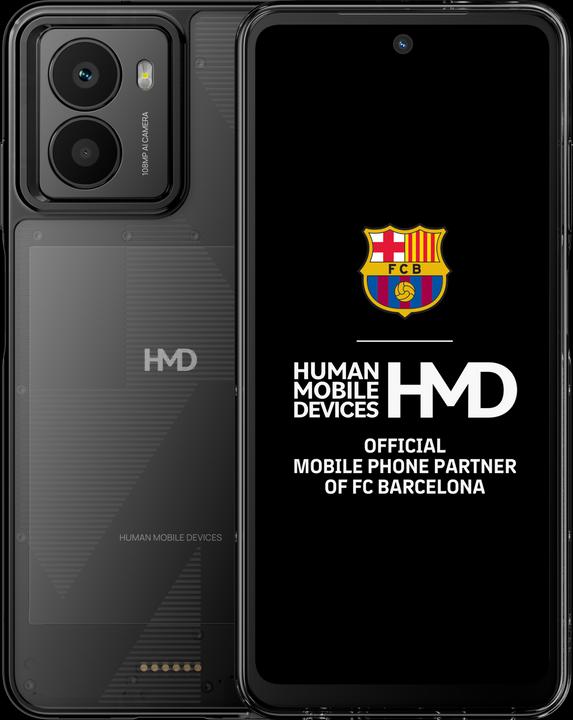 Produktbild HMD Fusion (128 GB, Black, 6.56", Hybrid Dual SIM, 108 Mpx, 5G)