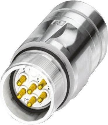 Phoenix Contact Coupling connector,M23, 8+1 W, Male