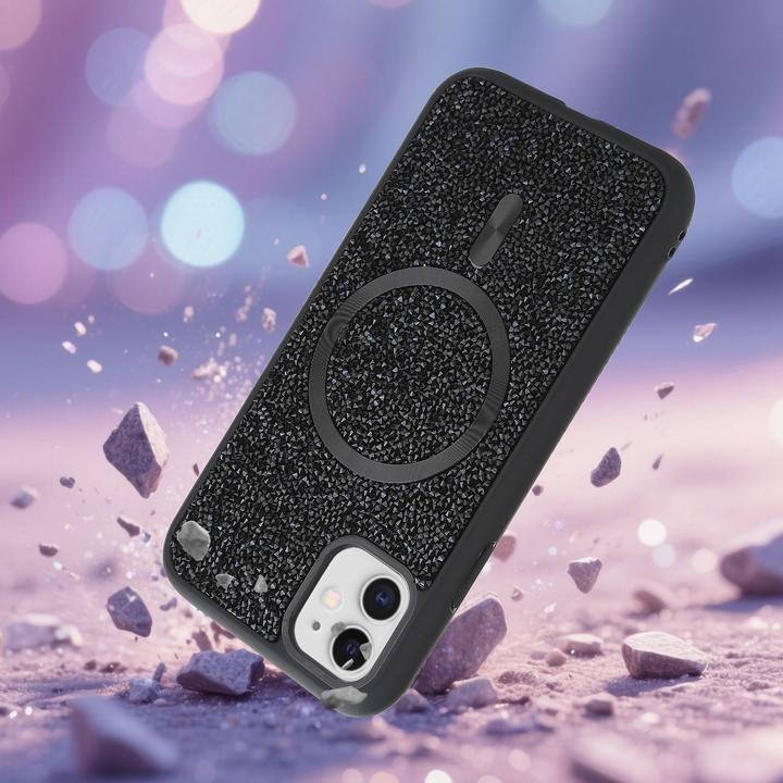 Produktbild Cadorabo iPhone 11 Hülle kompatibel mit MagSafe Glitzer Case (Apple iPhone 11)