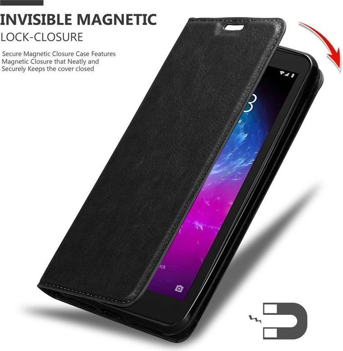 Productafbeelding Cadorabo Boek Onzichtbare Magneethoes (ZTE Blade A3)