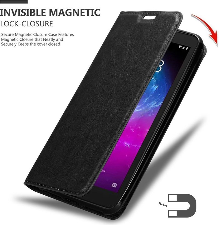 Actual product image Cadorabo Book Invisible Magnet Cover (ZTE Blade A3)