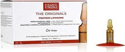 Actual product image Martiderm THE ORIGINALS proteos liposome oil-free ampoules 30 x 2 ml (60 ml)
