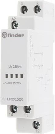 Produktbild Finder Call and reset relay, 12A SPDT, 230vac