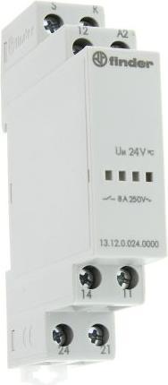 Produktbild Finder Relay, 8A 1 CO + 1 NO, 24vac/dc