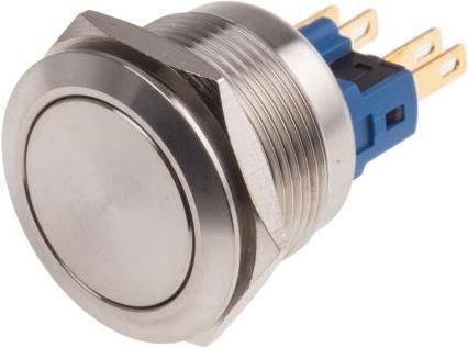 Produktbild RS PRO Switch Pushbutton Stainless Momentary