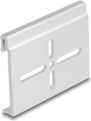 Image du produit Delock Clip de montage en aluminium pour profilé chapeau 60,0 x 47,8 mm s