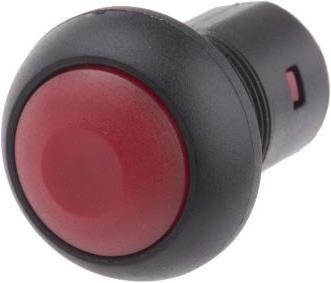 Produktbild RS PRO Switch round pushbutton Off On Red