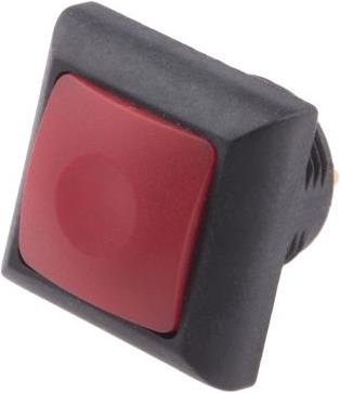 Image du produit Rs Pro Switch square pushbutton Red Off (on)