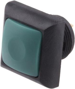 Produktbild RS PRO Switch square pushbutton Green Off (on)