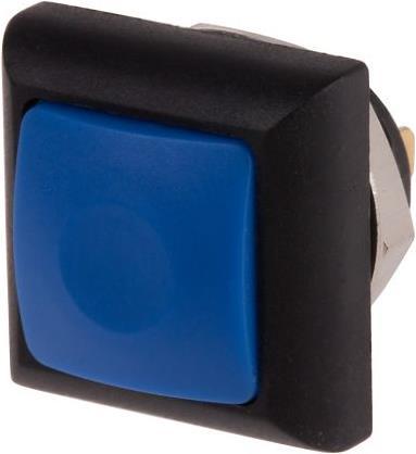 Produktbild RS PRO Switch square pushbutton Blue Off (on)
