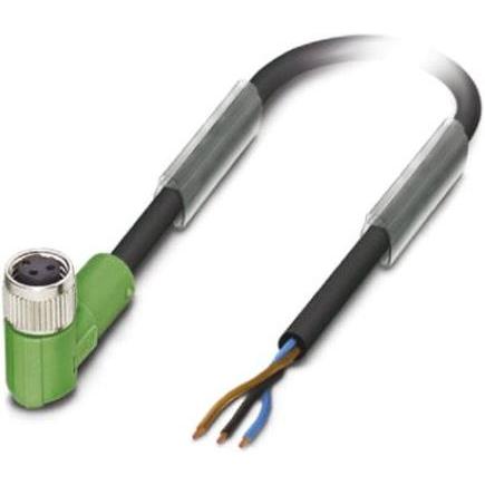 Phoenix Contact SENSOR/ACTUATOR CABLE, 3-POS., 5 M, Elektronikkabel + Stecker, Schwarz
