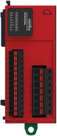 Schneider Electric Safety Module For Plc Tm2xx, 3 Functions