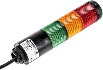 Produktbild Werma K37 Signal Tower, Green/Yellow/Red,Cable