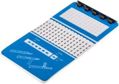 Image du produit RS PRO Self Adhesive Wire Markers 0-9 book