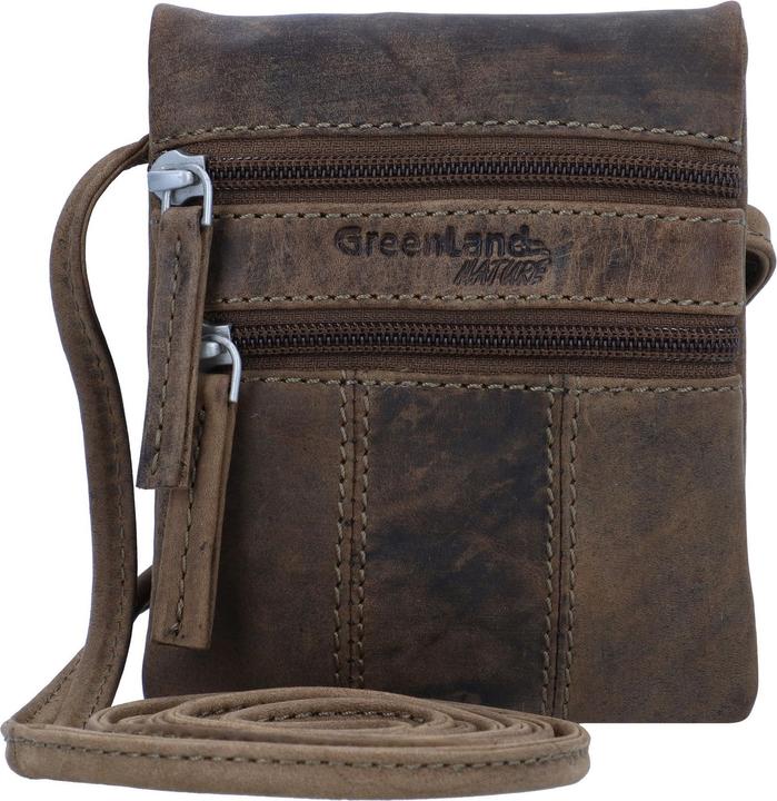 Immagine prodotto Greenland Nature Borsa a tracolla Stone in pelle 12 cm