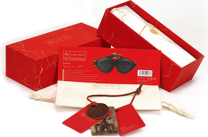 Produktbild Liebe Seele Augenbinde aus Leder