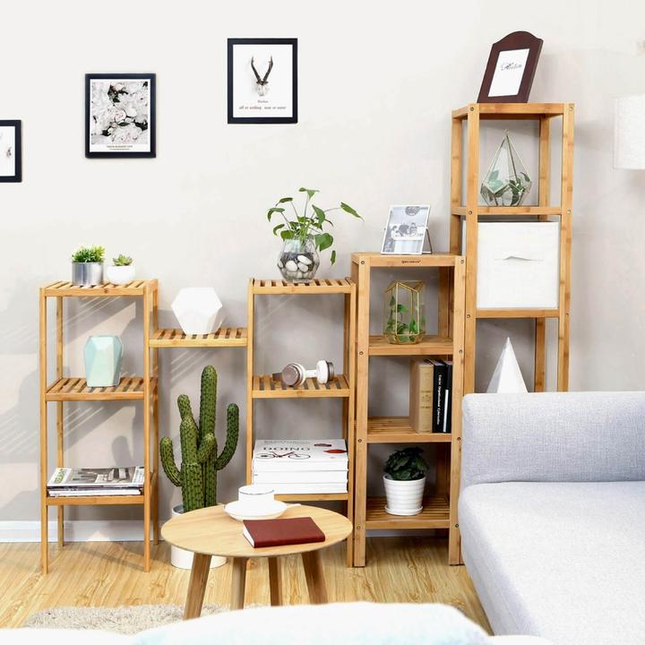 Immagine prodotto Songmics Bamboo (33 x 33 x 146 cm)